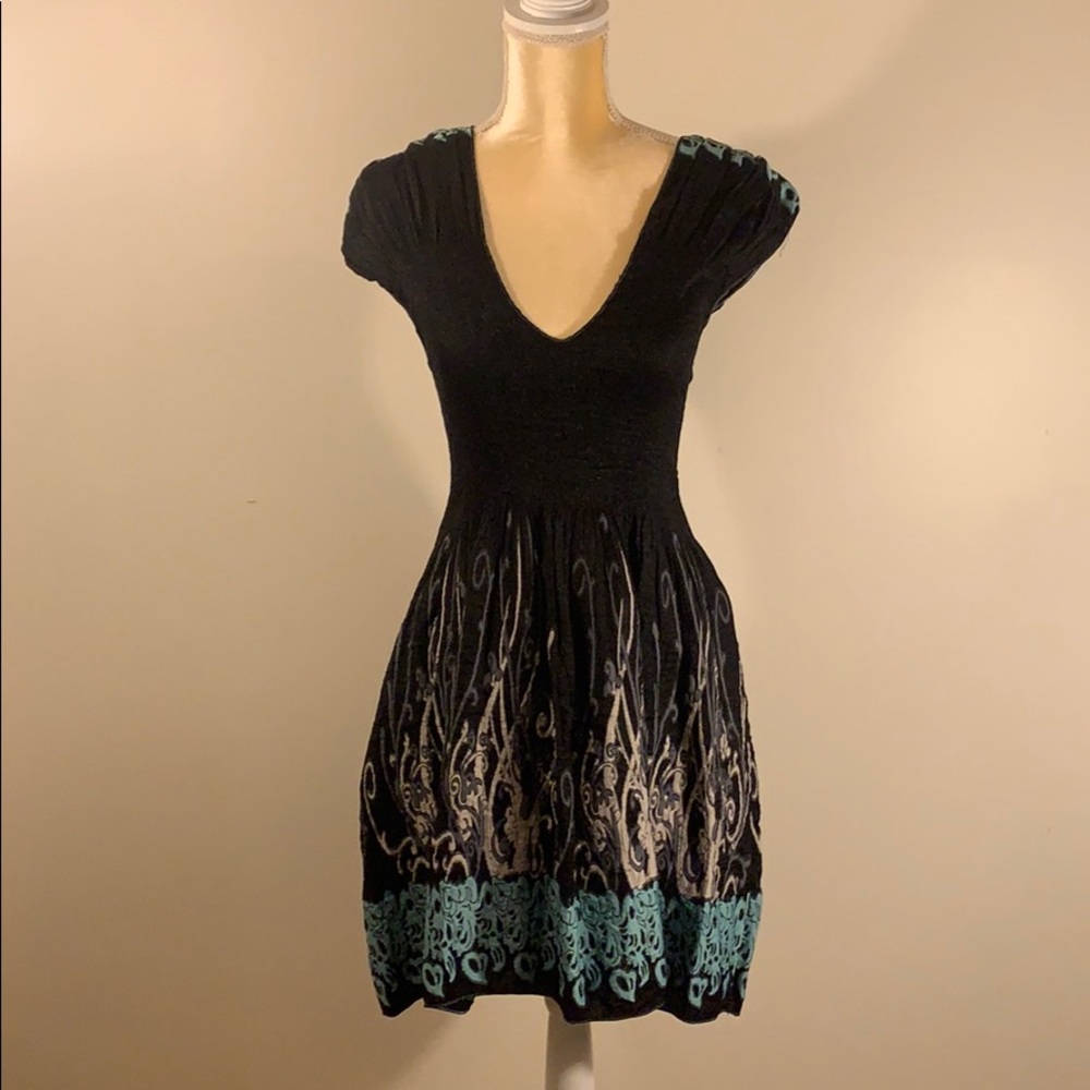 Sexy black dress